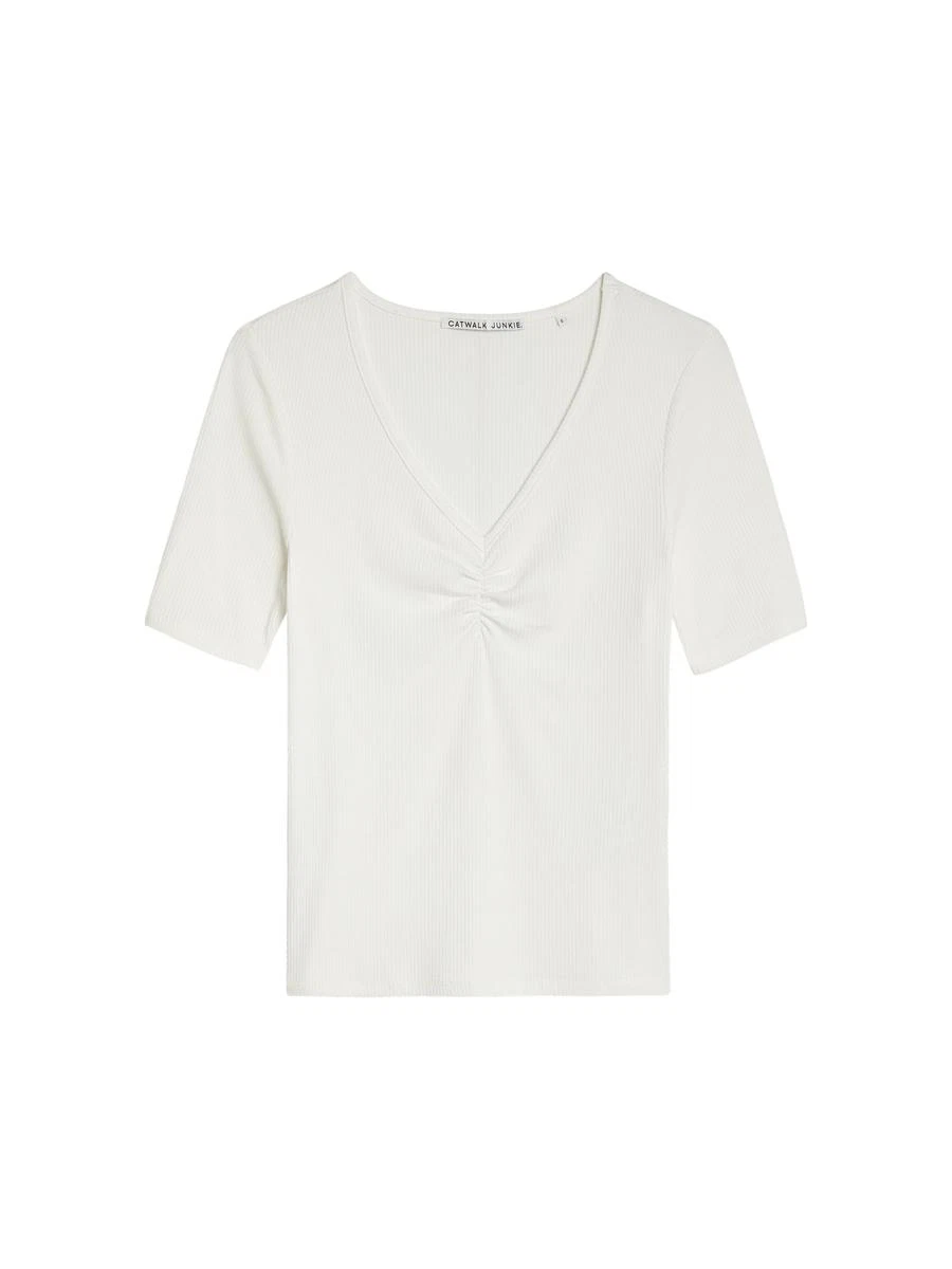 Catwalk Junkie Catwalk Junkie T-Shirt Luna Off-White 1