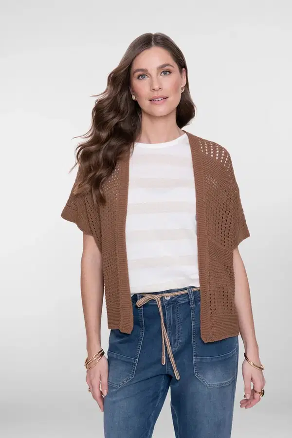 Geisha Vest 64079-70 Bruin 1