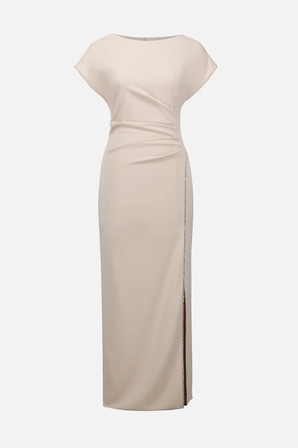 Joseph Ribkoff Jurk 261713 Beige 1
