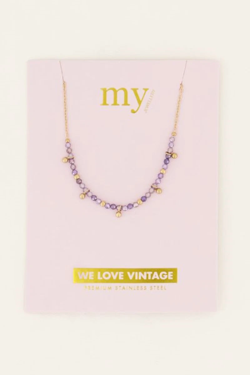 My Jewellery Ketting MJ06564 Goud 1