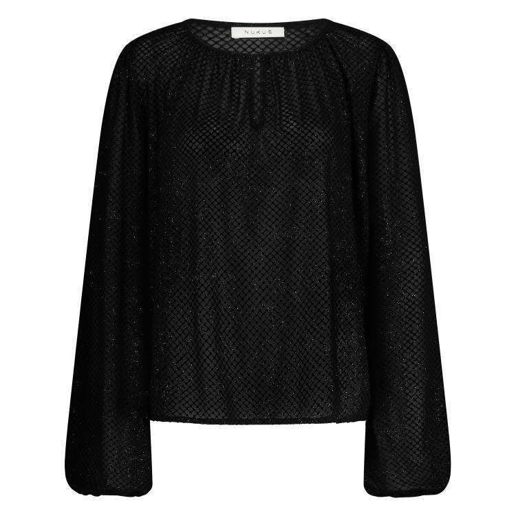 NUKUS Blouse NKF01043 Zwart 2