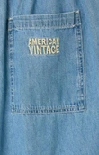 American Vintage Pantalon Izeway Blauw 5