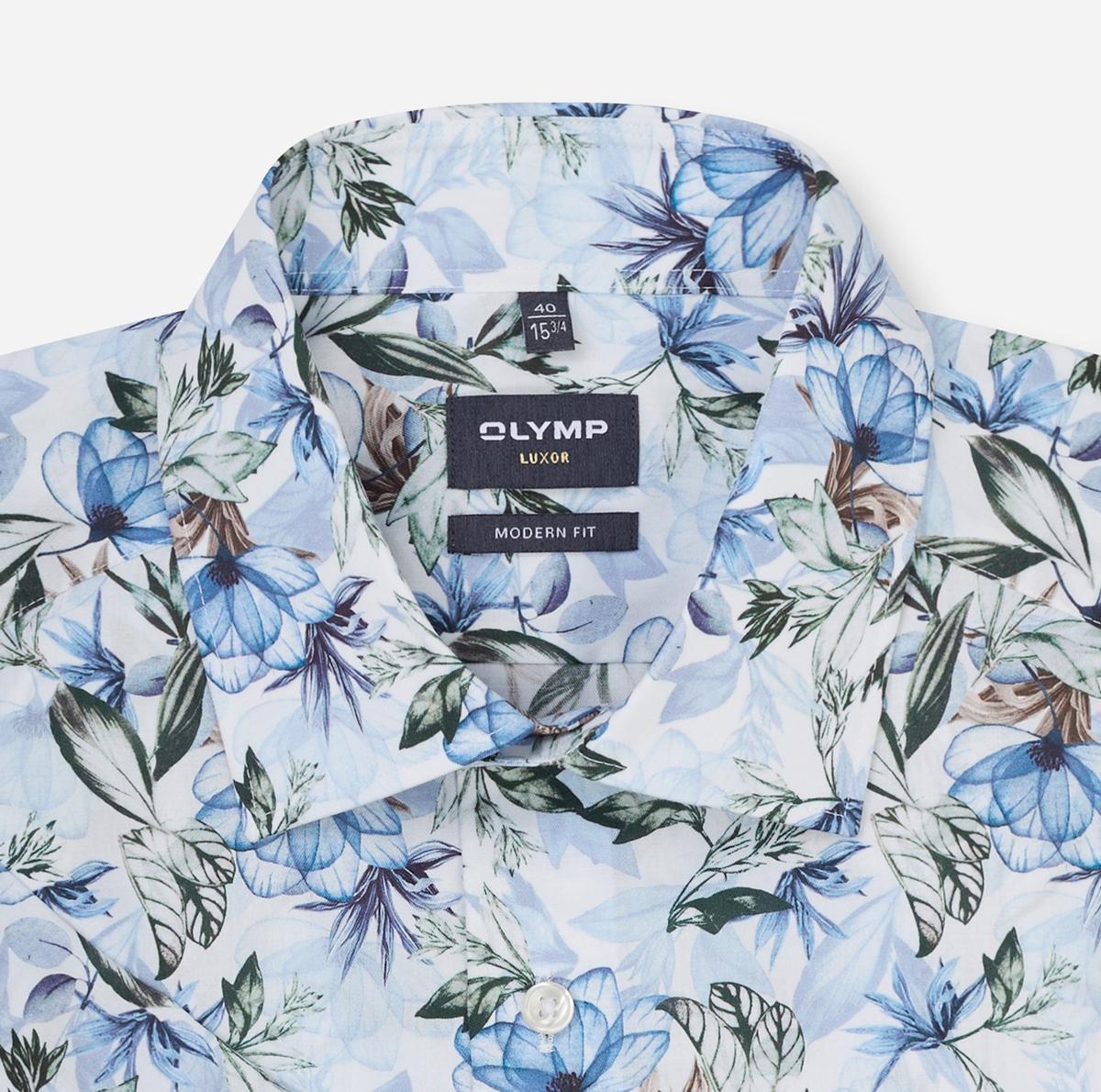 Olymp Overhemd 123412 Blauw 2