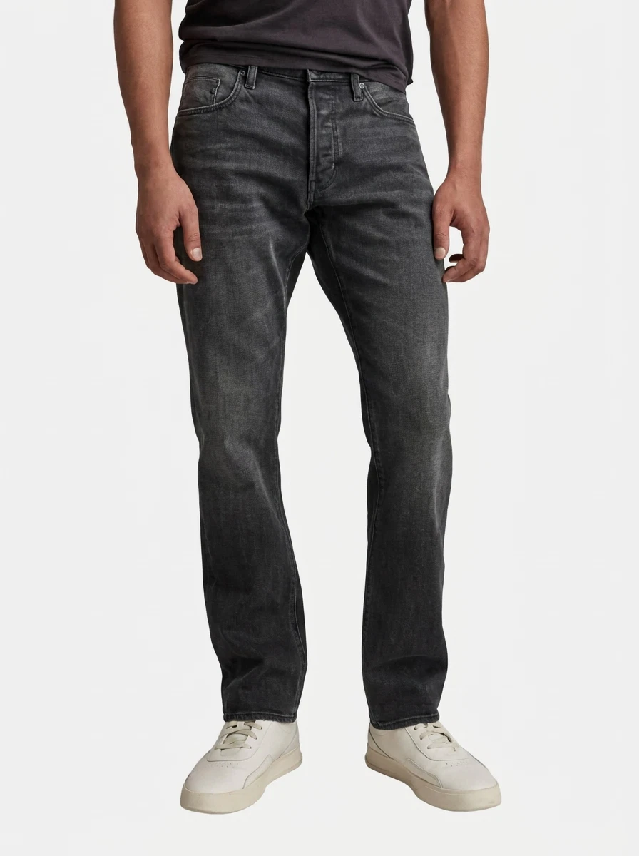 G-Star Jeans Mosa Straight Zwart 1