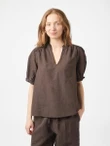 Neo Noir Blouse Odesa Bruin 1