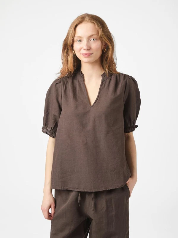 Neo Noir Blouse Odesa Bruin 1