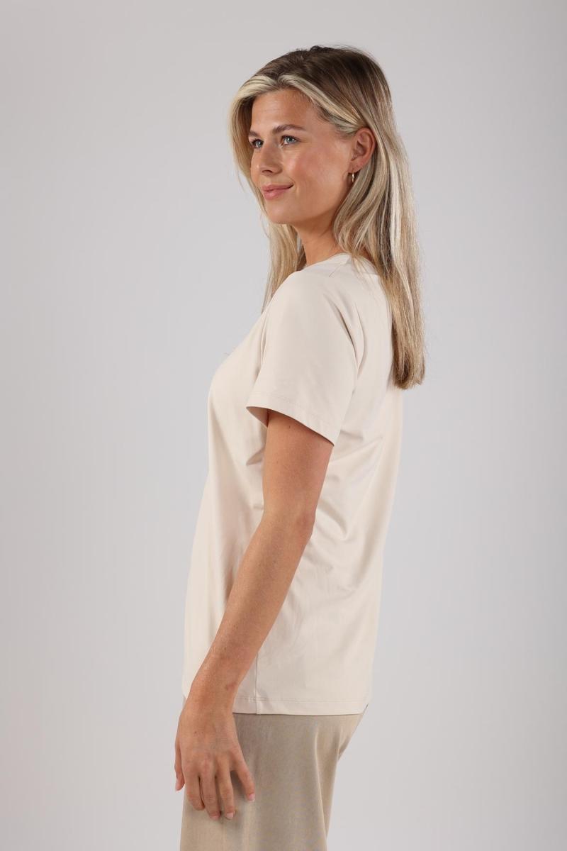 NUKUS NUKUS T-Shirt Tirza Beige 5