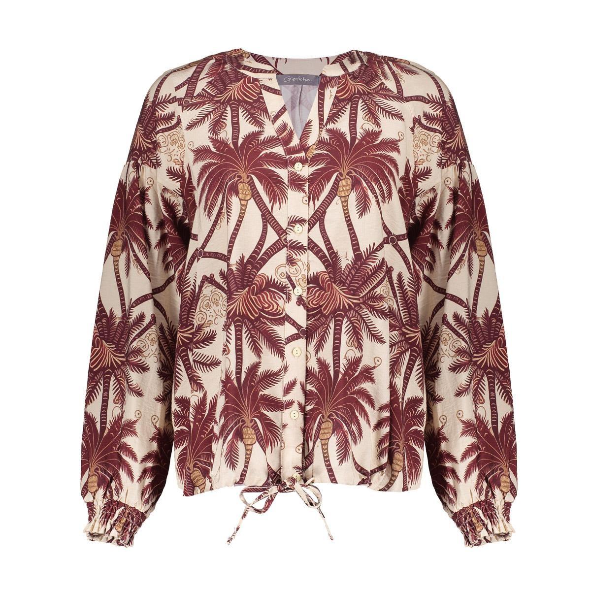 Geisha Blouse 63229-20 Rood 2