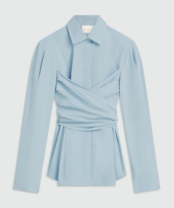 Josh V Blouse Luann Blauw 1