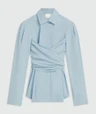 Josh V Blouse Luann Blauw 1