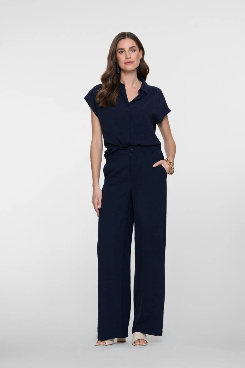 Geisha Pantalon 61111-21 Blauw 1