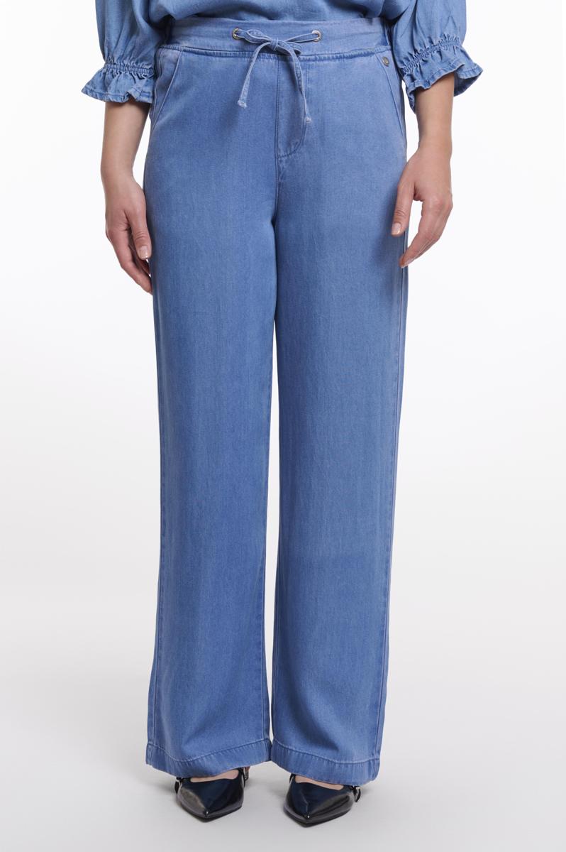 Rino & Pelle Pantalon Anette Blauw 1