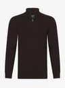 Cavallaro Trui Merino Half Zip Bruin 1