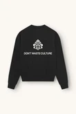 Don't waste culture Sweater Yero Zwart 4