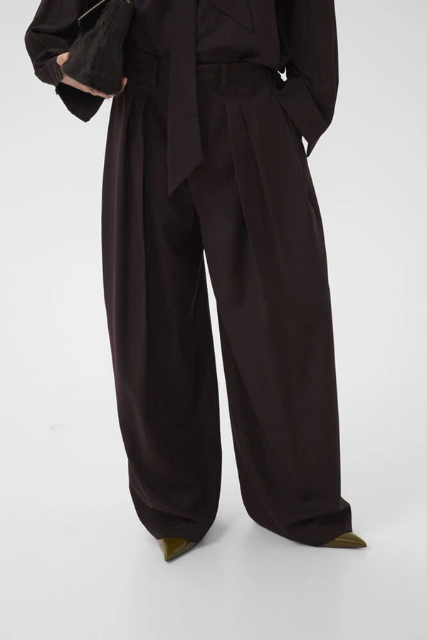Gestuz Pantalon Schany Paars 1