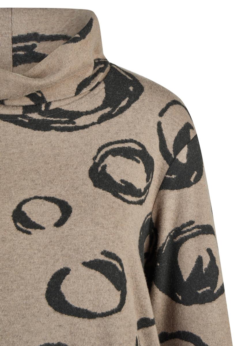 Rabe Longsleeve 57-123364 Taupe 4