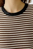 Oui T-shirt 0096490 Bruin 4