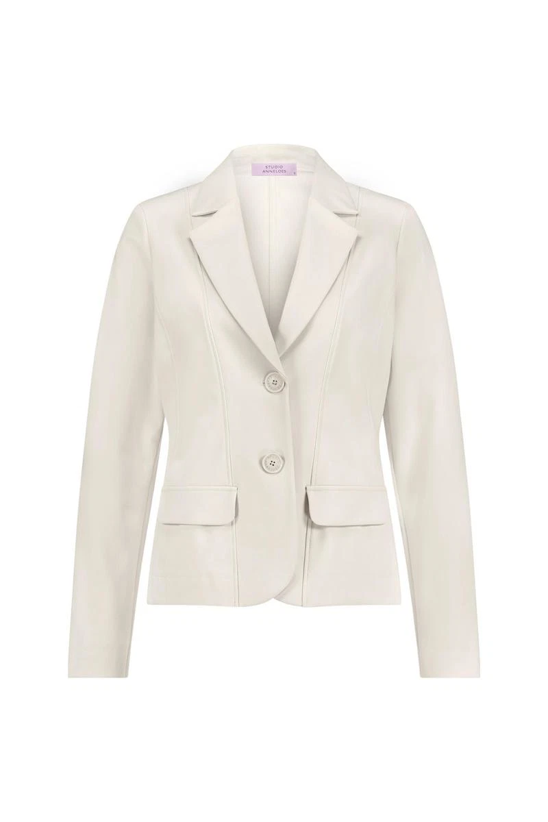 Studio Anneloes Blazer Bright Bonded Off-White 2