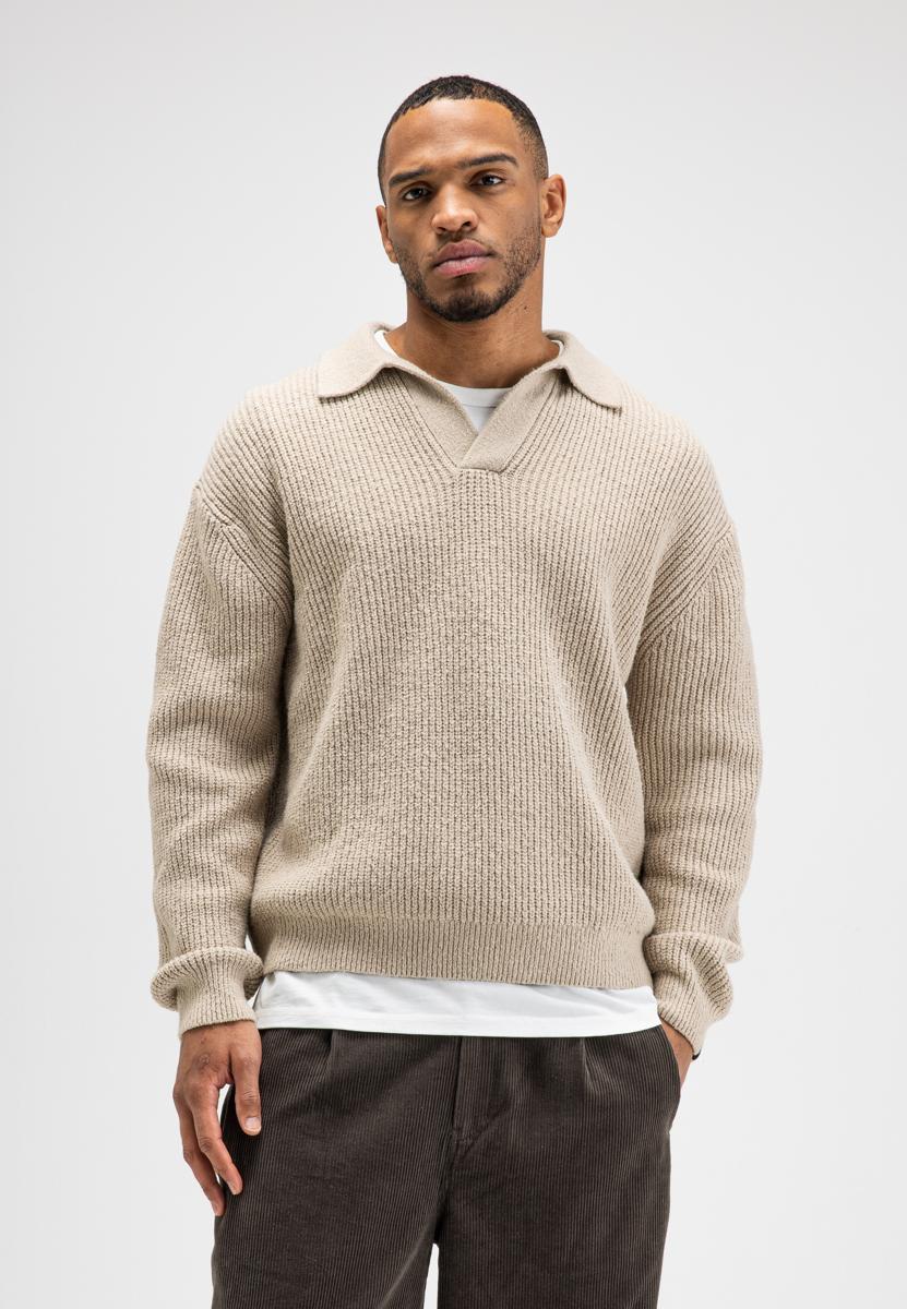 Butcher of Blue Trui Market Beige 1