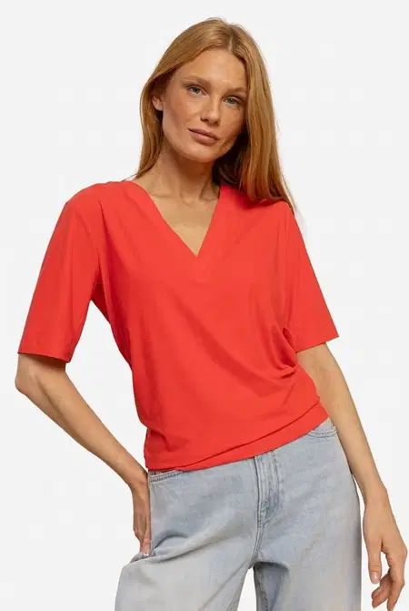 Studio Anneloes T-Shirt Inge Travel Rood 1