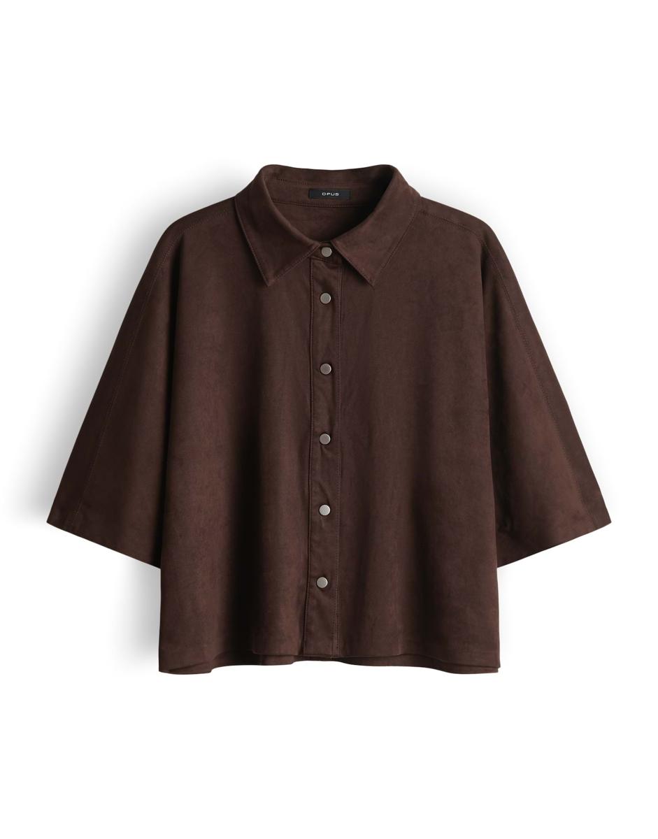 OPUS Blouse Fermes Bruin 2
