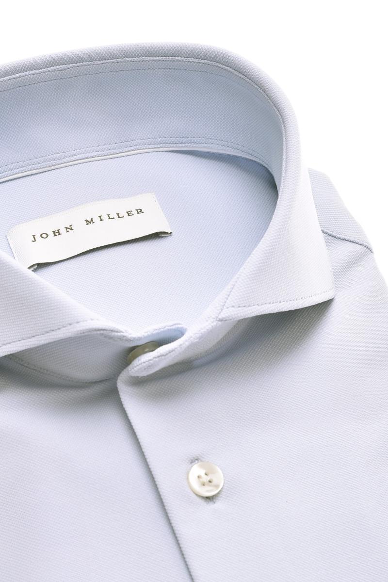 John Miller Overhemd 5142675 Blauw 2