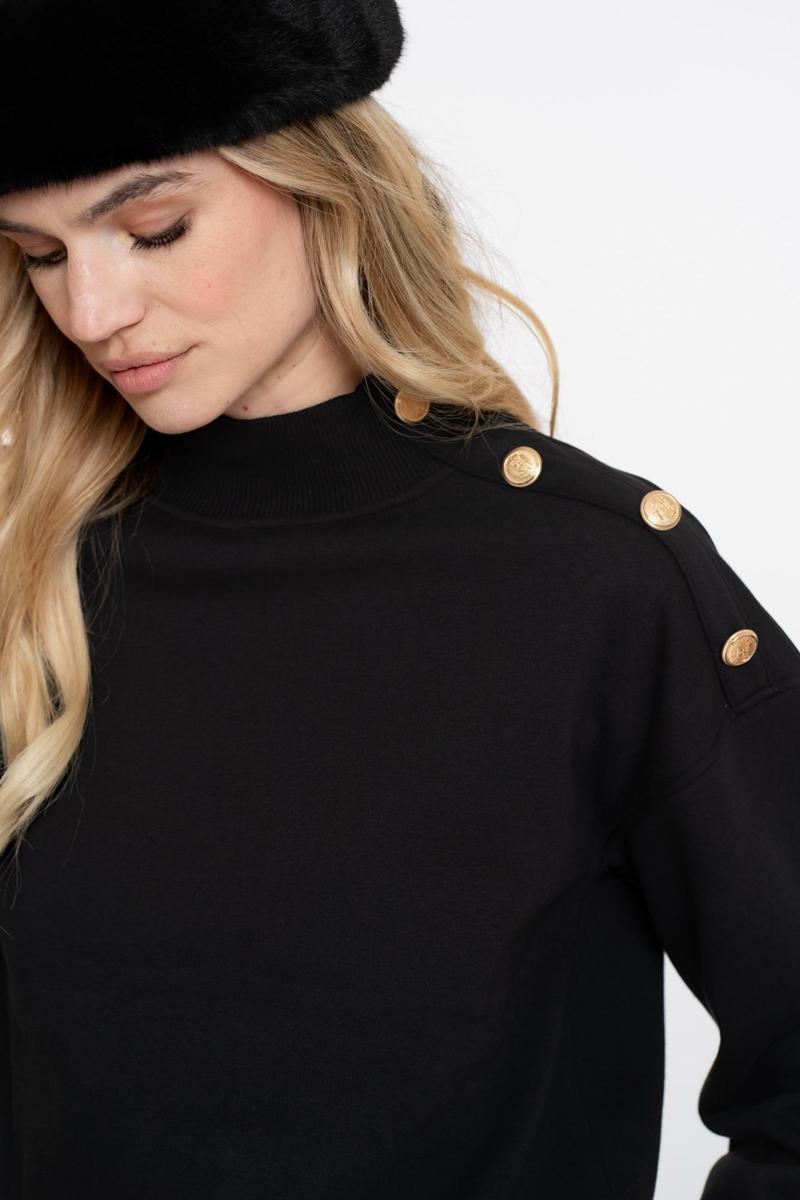 Geisha Sweater 52600-41 Zwart 3