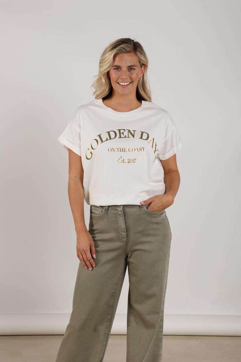 NUKUS T-Shirt Sanne Off-White 1
