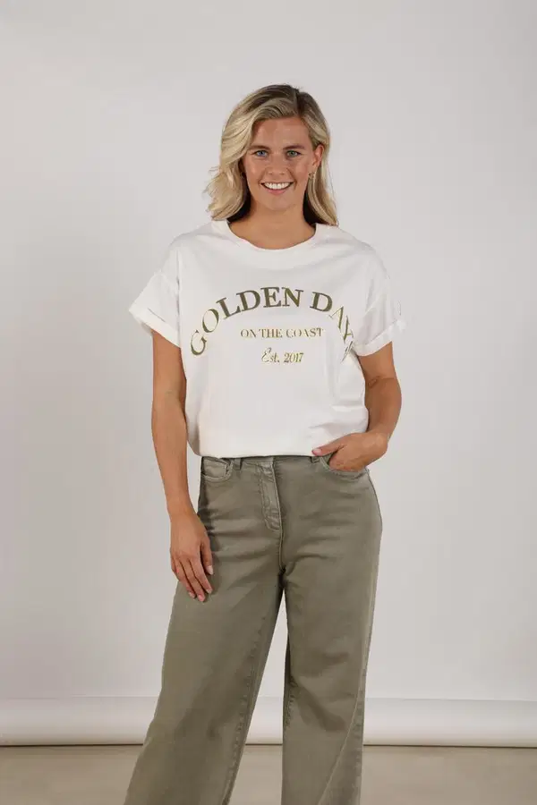 NUKUS T-Shirt Sanne Off-White 1