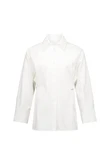 Studio Anneloes Blouse Arina poplin blou Wit 1