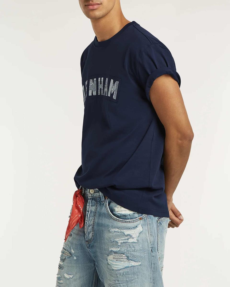 Denham T-Shirt 01-26-01-52-065 Blauw 5