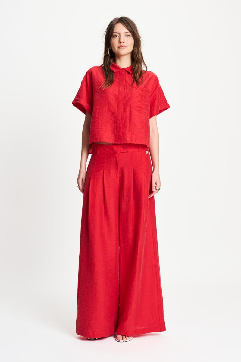 POM Amsterdam Pantalon SP9592 Rood 1