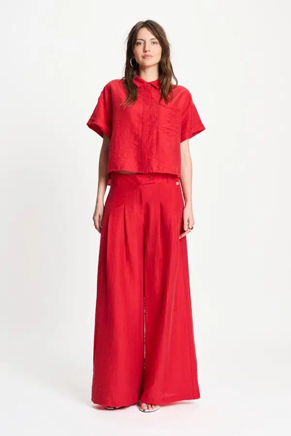 POM Amsterdam Pantalon SP9592 Rood 1