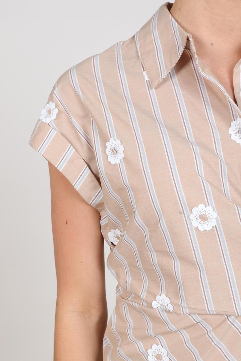 NUKUS Blouse Aneta Beige 6