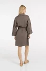 YAYA Jurk 01-601216-605 Bruin 4