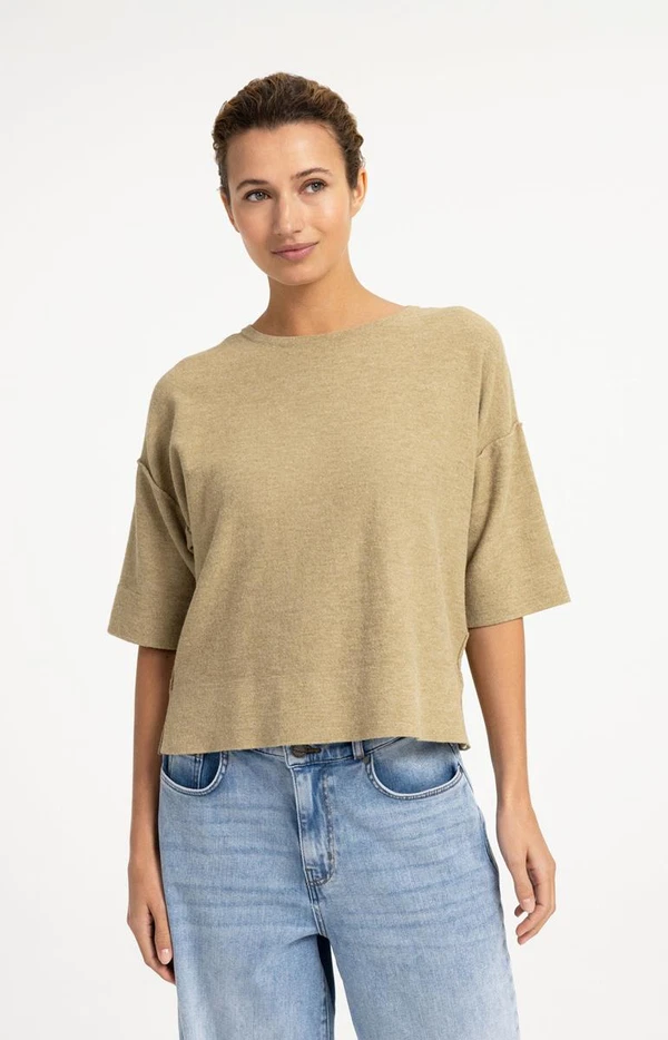 YAYA Trui 01-000621-608 Groen 1