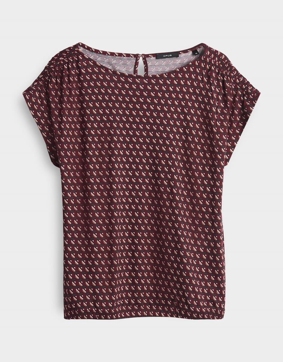 OPUS T-Shirt Sekadi Minimal Paars 2