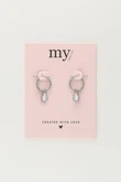 My Jewellery Oorbellen MJ07601 Zilver 2