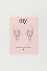 My Jewellery Oorbellen MJ07601 Zilver 2