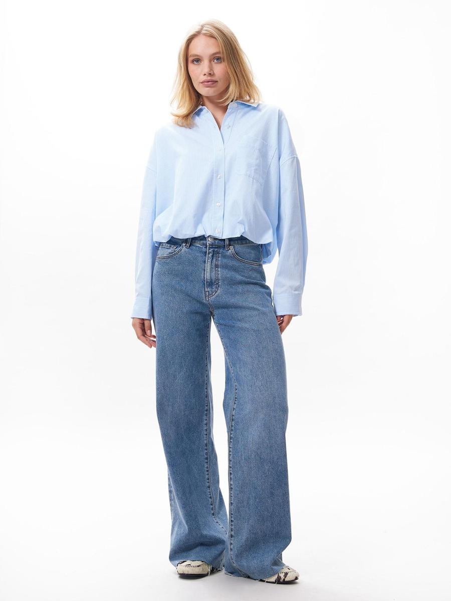 Catwalk Junkie Catwalk Junkie Blouse 2502013600 Blauw 3