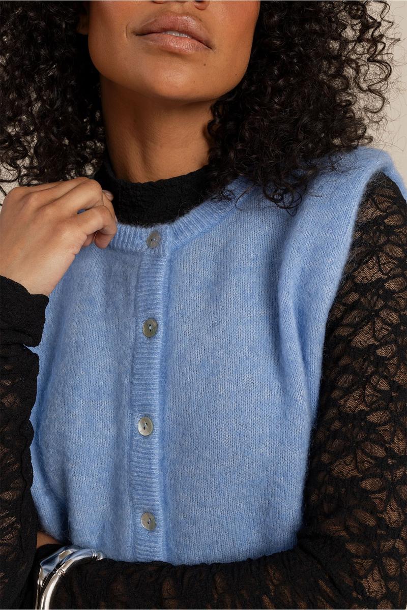 Studio Anneloes Vest Bibi sls cardigan Blauw 3
