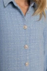 Studio Anneloes Blazer Nura tweed jacket Blauw 2