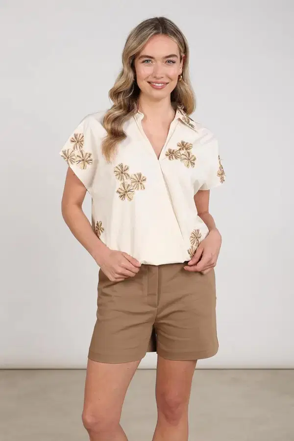 NUKUS Blouse Daniek Off-White 1