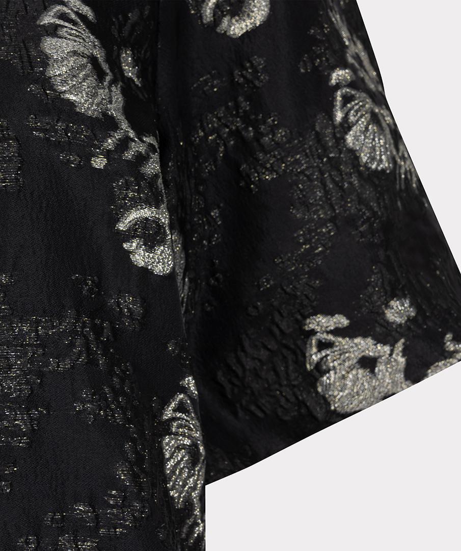 EsQualo Blouse W25.09701 Zwart 3