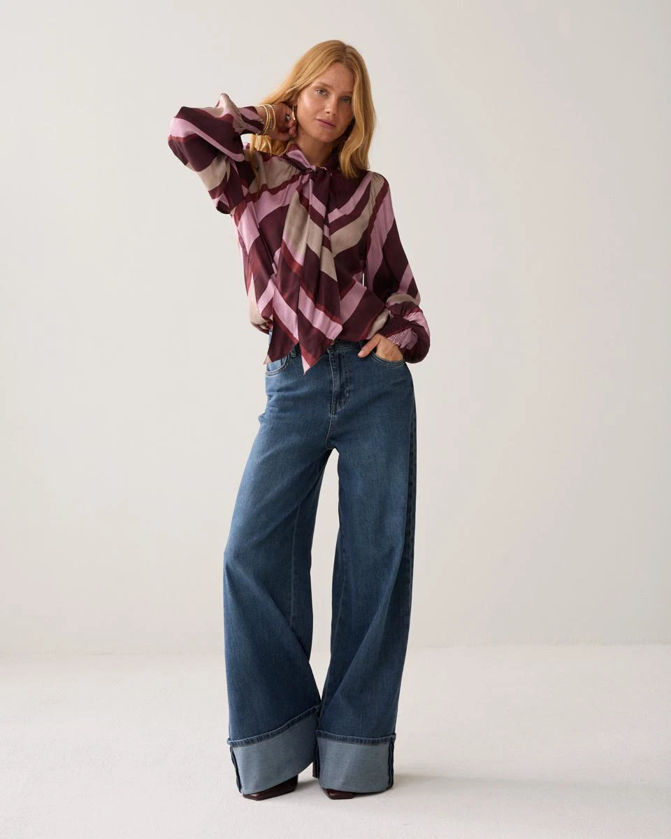 Summum Blouse 2s3565-12488 Paars 1