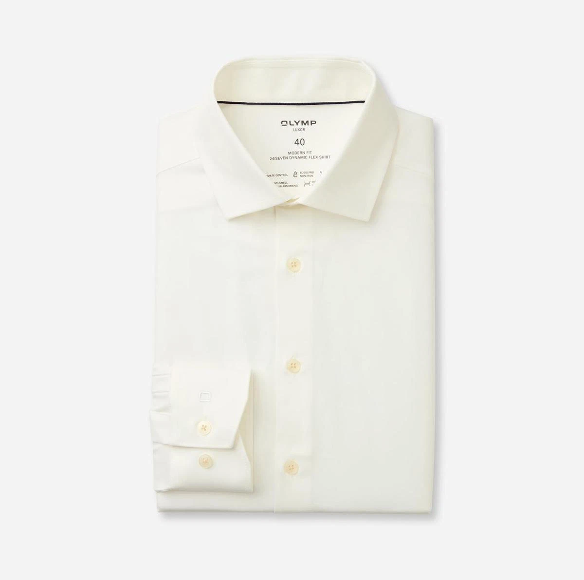 Olymp Overhemd 123024 Off-White 3