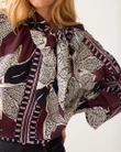 Summum Blouse 2s3553-12487 Paars 4