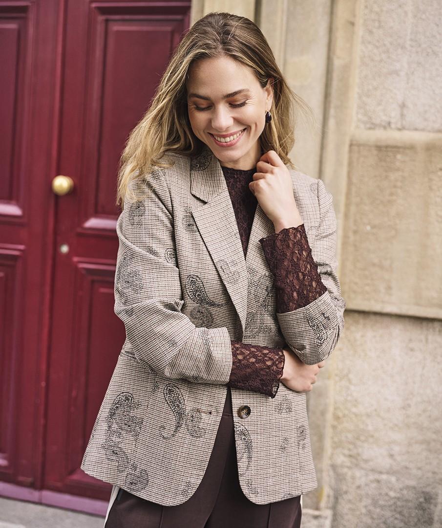 EsQualo Blazer F26.17507 Bruin 2