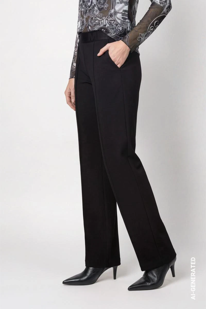 Monari Pantalon 810117 Zwart 3