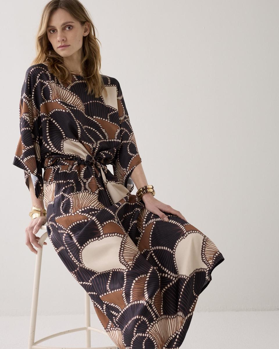 Summum Jurk 5s1642-12387 Bruin 5